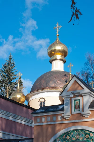 Ortodox Church of the Transfiguration, Peredelkino, Russia — Stock Photo, Image