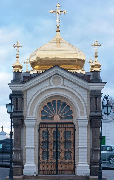 Capela nas Cavernas de Kiev-Pechersk Lavra — Fotografia de Stock