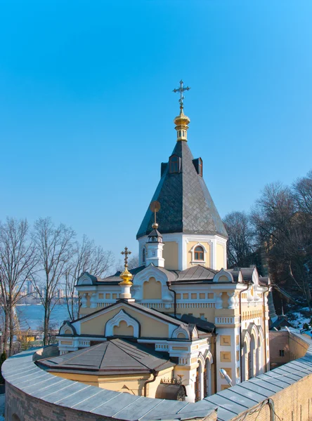 教会的生命之泉、 基辅-佩乔尔斯克修道院 — 图库照片
