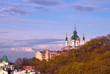 ünlü andreevsky Klima sokak kiev, Ukrayna