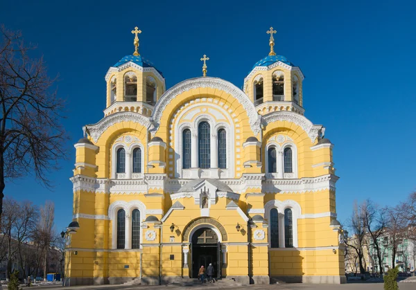 Vladimir katedrála v Kyjevě, Ukrajina — Stock fotografie