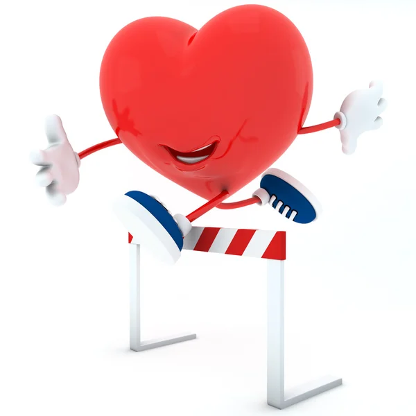 Heart training — Stock Photo, Image