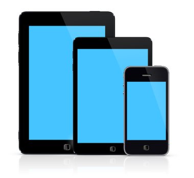 tablet pc ve smartphone