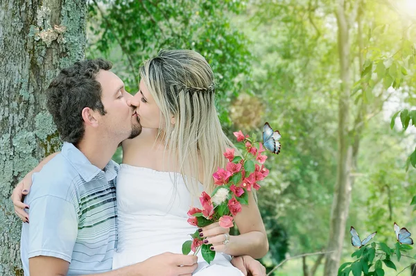 Casal feliz — Fotografia de Stock