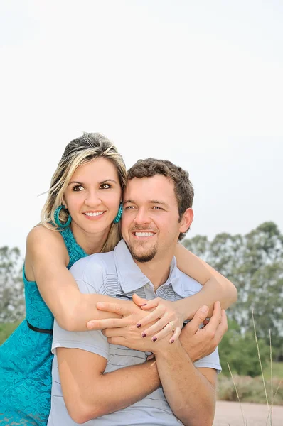 Happy loving couple — Stock Photo, Image