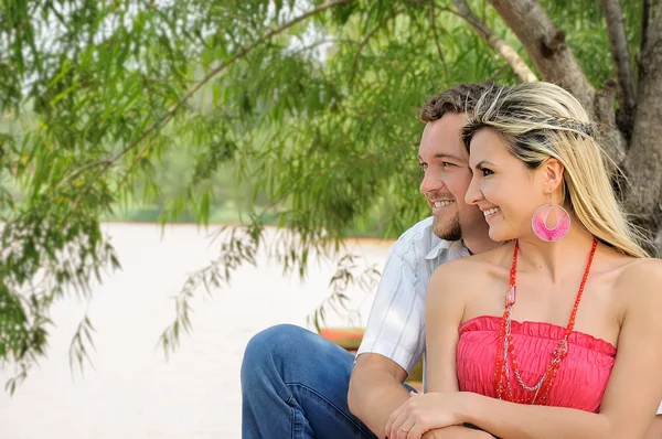 Happy loving couple — Stock Photo, Image