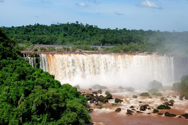 Iguazu falls in Misiones province, Argentina — Stock Photo, Image