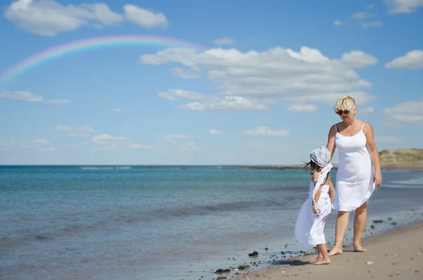 Madre con bambina — Foto Stock