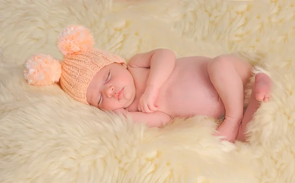 Bebê recém-nascido Fotografias De Stock Royalty-Free