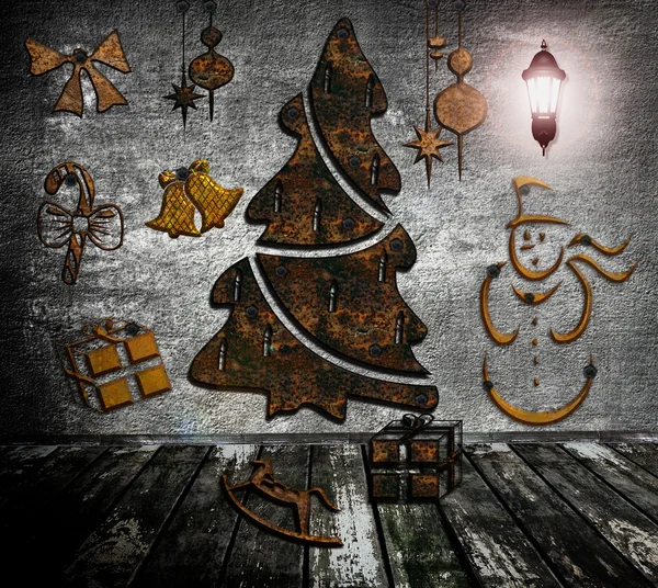 Kerstmis en nieuwjaar — Stockfoto