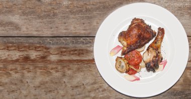 ızgara tavuk ve chia