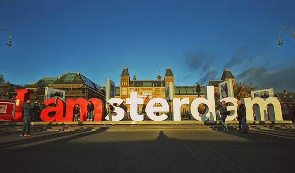 Amsterdam — Stock fotografie