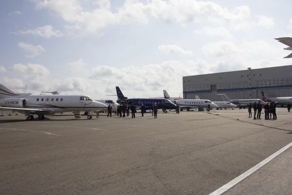 Geschäftsreiseflugzeug — Stockfoto