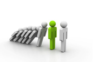 güçlü lider ile emniyet konsepti