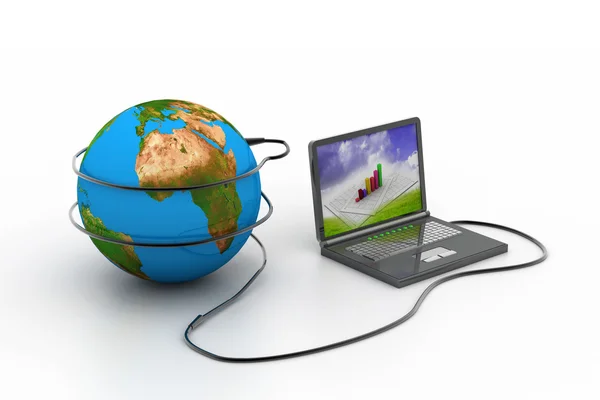 Global internet concept — Stock Photo, Image