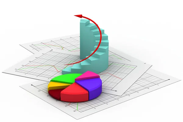 Gráfico de negocios —  Fotos de Stock