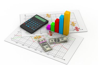 iş grafik hesap makinesi ve Hint para ile