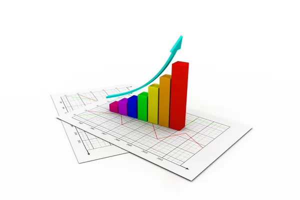 Gráfico de negocios —  Fotos de Stock