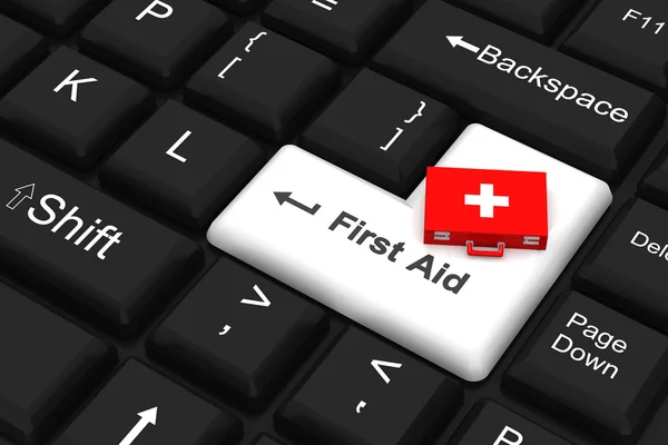 First aid key — Stock Photo, Image