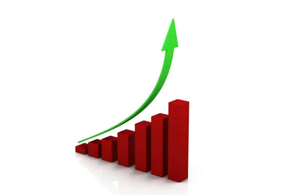 Gráfico de negocios — Foto de Stock