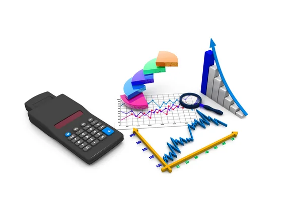Graph analyzing — Stock Photo, Image