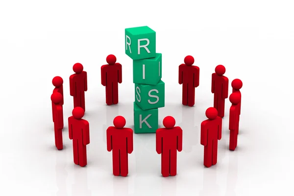 Risk concept — Stock Photo, Image