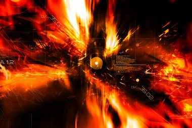 Dijital 3d arka plan