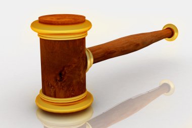 3D açık artırma çekiç