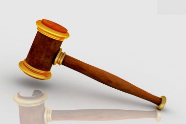 3D açık artırma çekiç