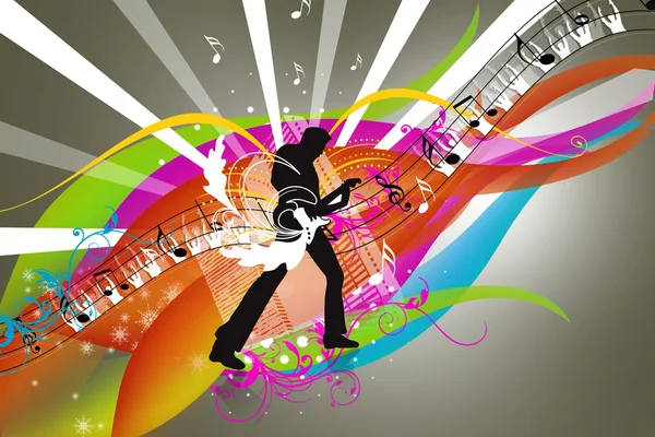 Contesto musicale — Foto Stock