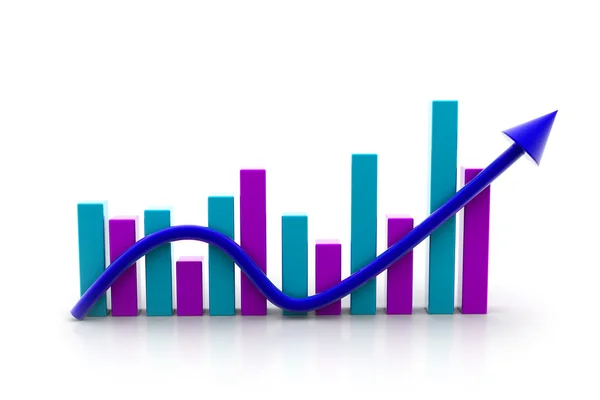 Gráfico de negocios —  Fotos de Stock