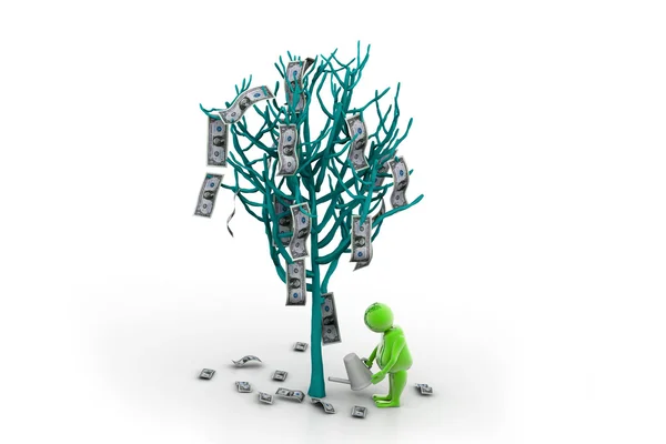 Drzewo pieniędzy — Zdjęcie stockowe