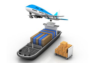 Kargo gemisi ve havayolu