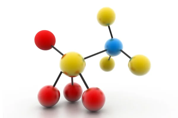 分子背景 — 图库照片