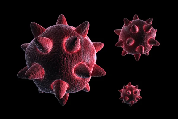 Wirus ilustracja — Zdjęcie stockowe