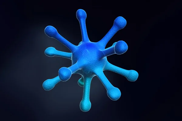 Virus. (3d ilustrace) — Stock fotografie