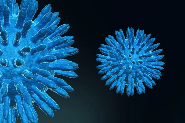 Virus 3d — Stock Photo, Image