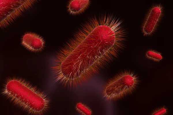 3d rendering of bacteria — Stock Photo, Image