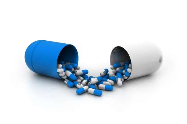 3d pills — Stock Photo, Image