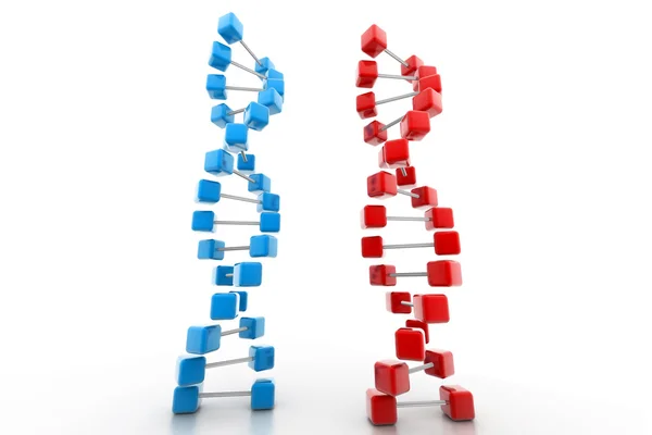 Digital illustration of DNA — Stock Photo, Image