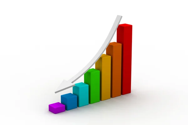 Business graph — Stock Photo, Image