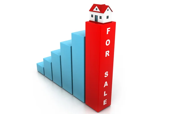 Growing home sale — Stock Photo, Image