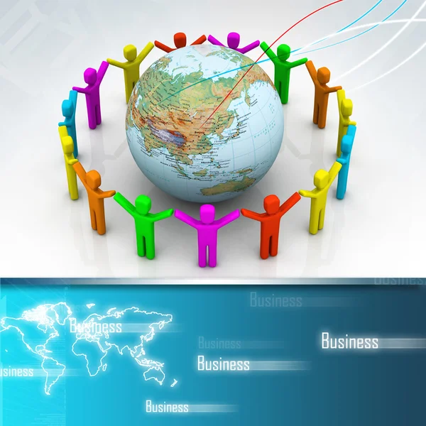 Global community — Stock Photo, Image