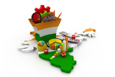 finansal analiz grafiklerini ve verilerini Hindistan ile