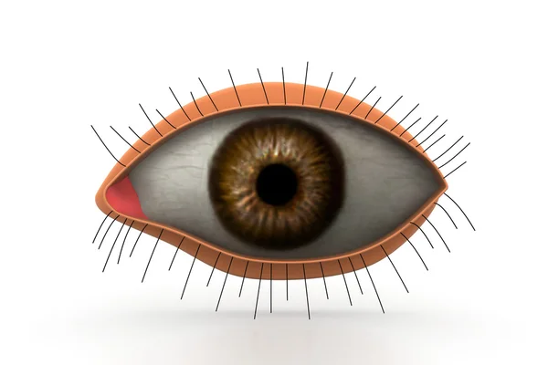 Oko 3D — Zdjęcie stockowe