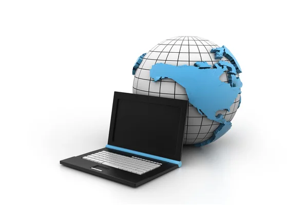 Internet globalisering concept — Stockfoto