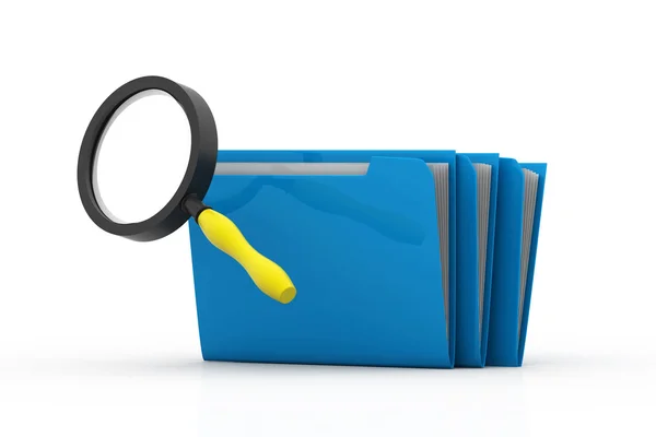 Search folders or archive — Stock Photo, Image