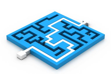 Labirent puzzle çözüldü