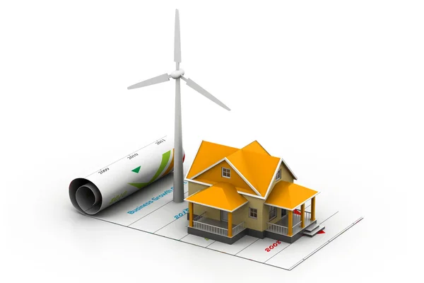 Energieplanung — Stockfoto