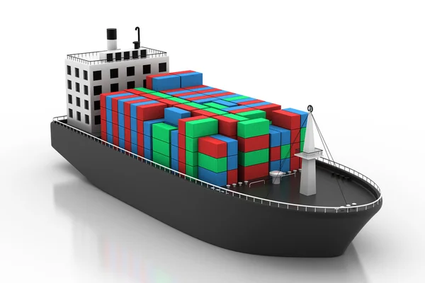 Containerschip — Stockfoto